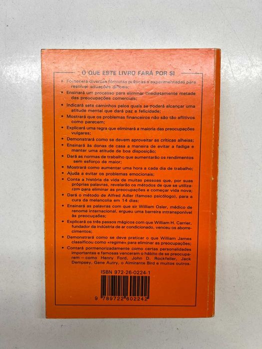 Livro - Como Evitar Preocupações e Começar a Viver (ctt grátis)