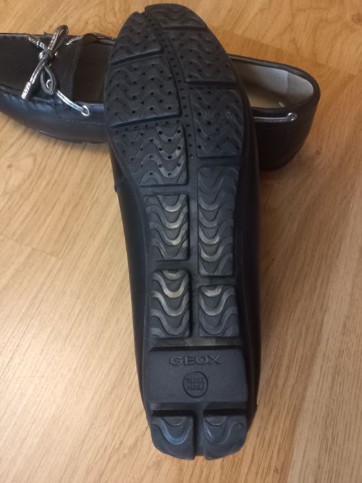 Женские новые кожаные мокасины GEOX 39 p.