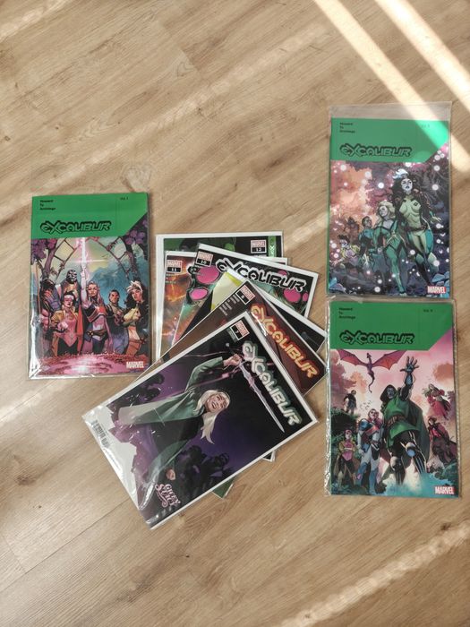 Zestaw Marvel X-Men Comics Excalibur 2019 vol 1-4