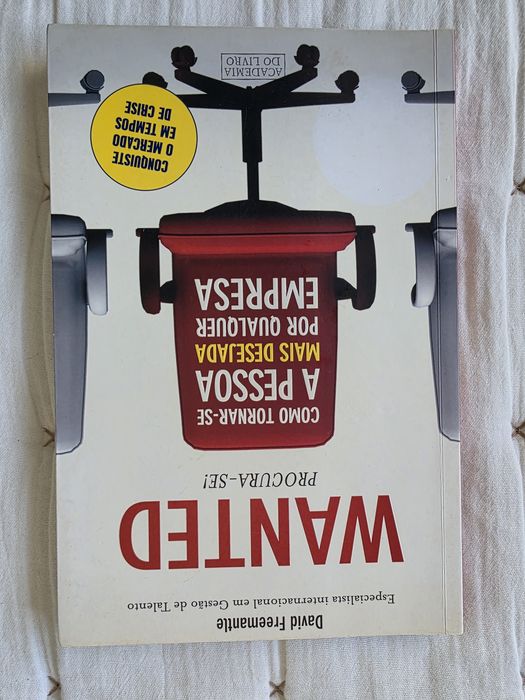 Livro "Wanted – Procura-se" de David Freemantle (negócios / liderança)