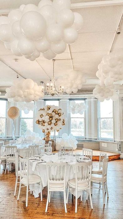 Dekoracja Balonowa/Ścianka Balonowa/Dekoracja Przyjęcia/Roczek/Chrzest