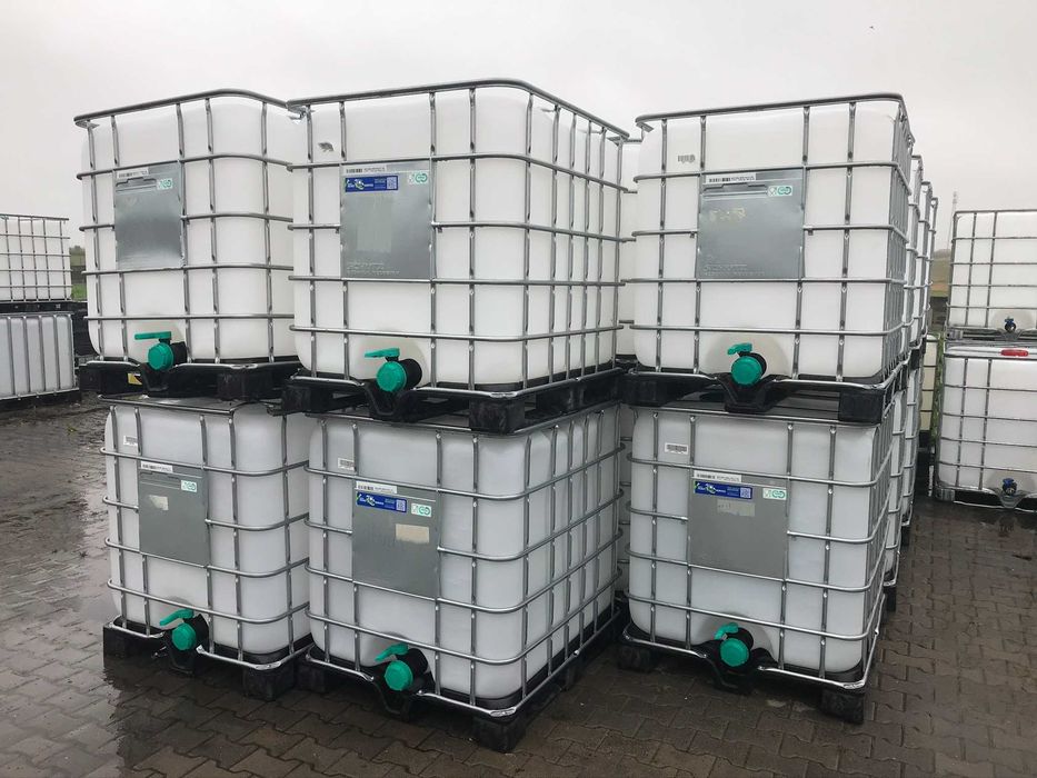 Bezpieczne zbiorniki IBC 1000 l  po spożywce  małzer jak nowe