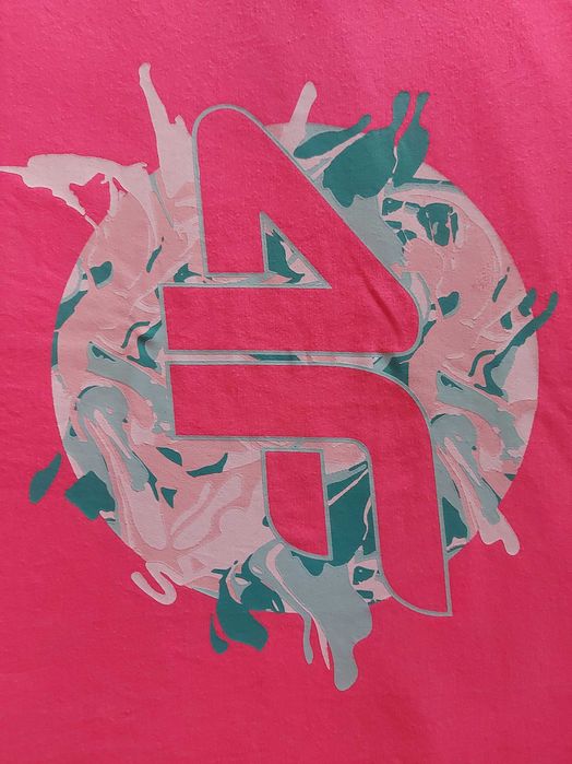 T-shirt dziewczęcy marki 4F róż