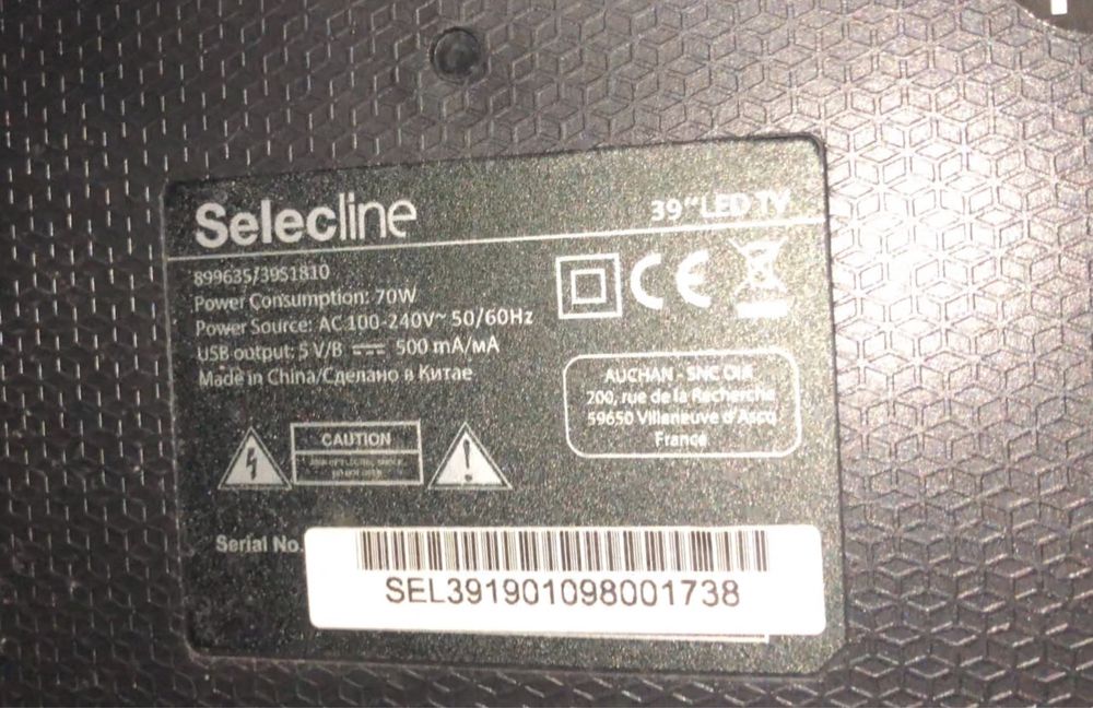 TV Selecline 39”