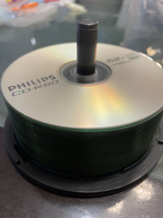 Cd s graváveis 700mb Philips 30 unid