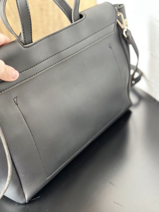 Сумка чорна еко шкіра