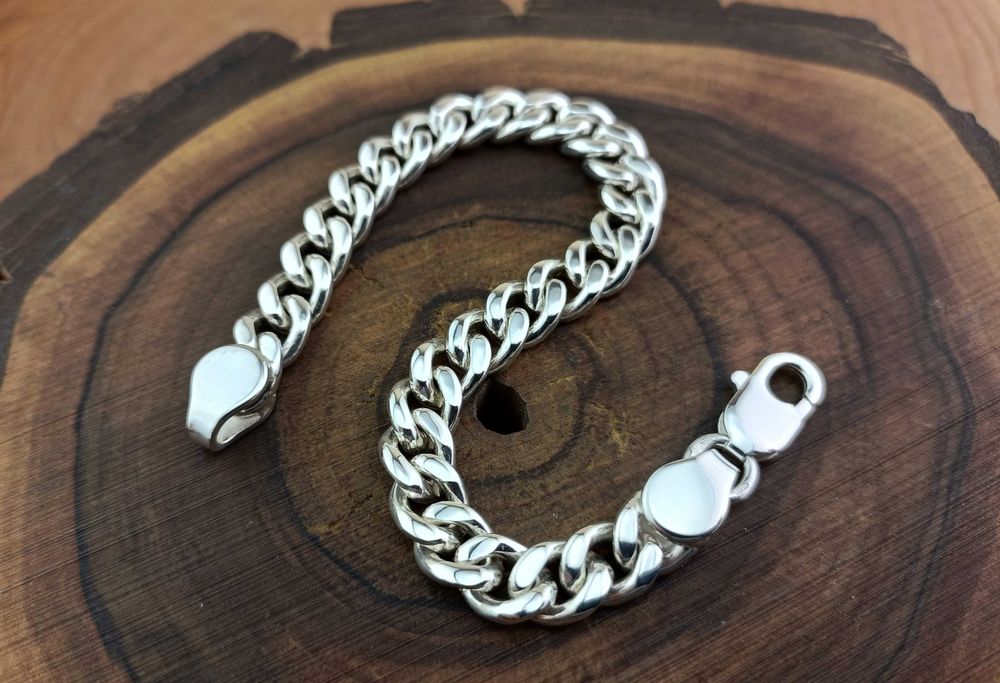 Серебряный браслет Панцирь, Панцирное. Срібний браслет Панцир Ланцюг