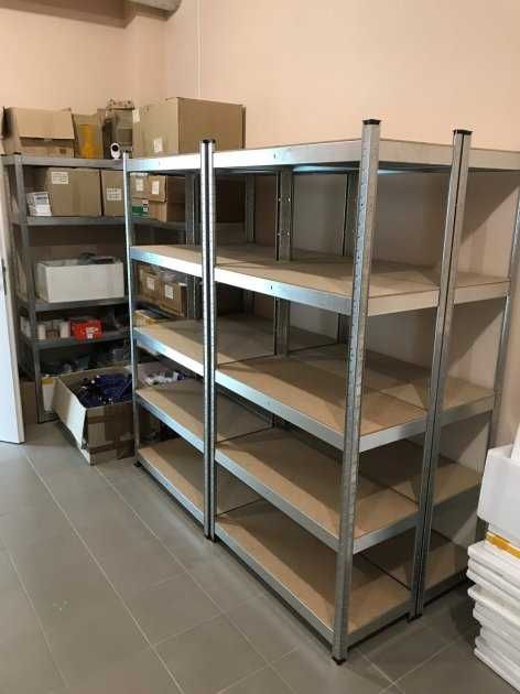 Стелаж металевий полочний для магазина, в підсобку, кладовку для дому
