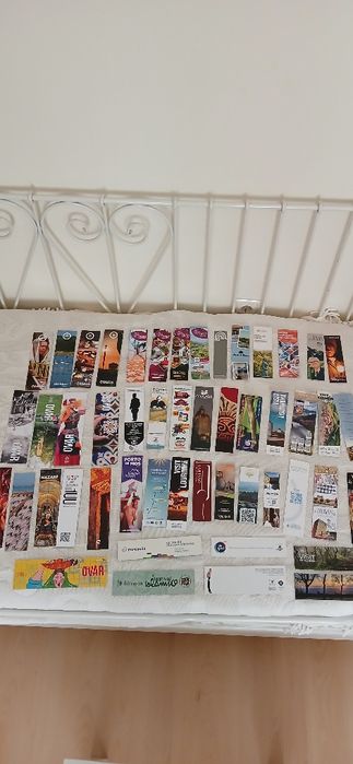 50 Marcadores de livros - Localidades, novos