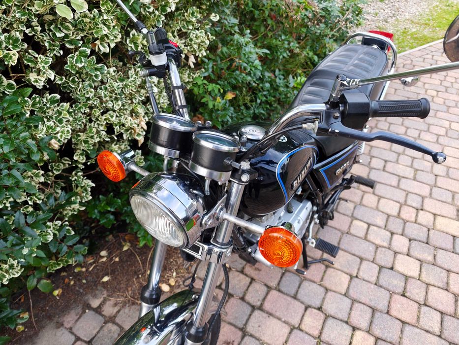 Suzuki GN 125, 1997, OC+PT 08.2027, 20tys. km, nowe ogumienie, gotowy do jazdy,