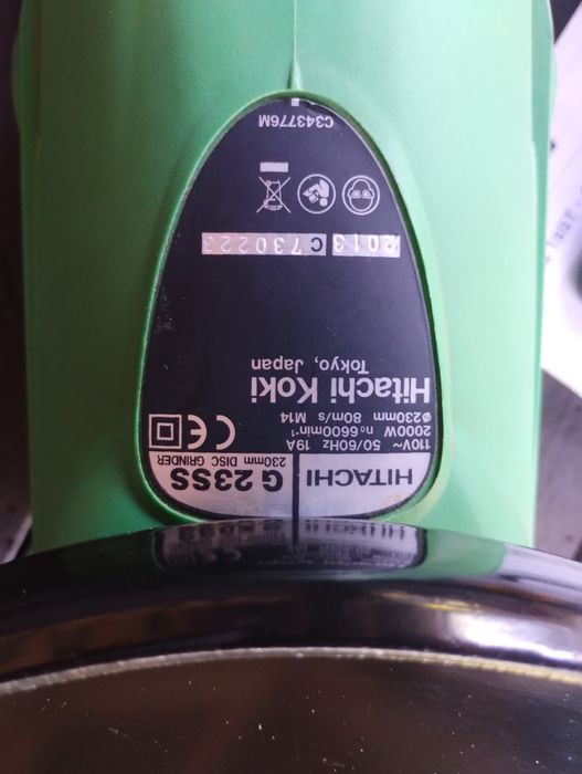 Szkifierka hitachi na 110v