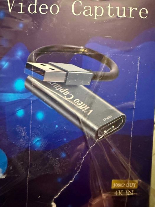 Nowy Grabber HDMI Video Capture Card USB | 4K IN - 1080P OUT | Folia