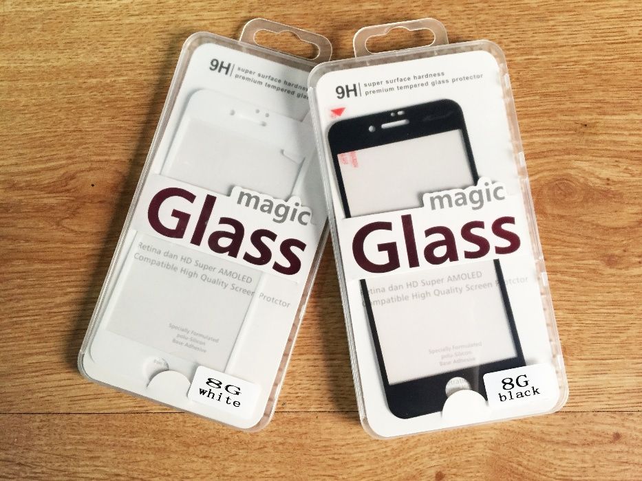 Película vidro temperado completa 3D iPhone 6/6P/7/7P/8/8P/X/XS/XR/Max