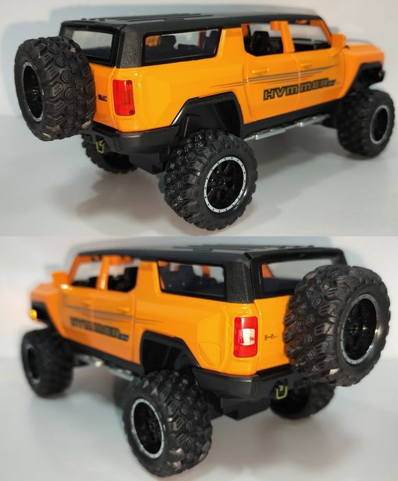 Hummer EV SUV модель 1:24 ТМ Автопром XHD  Металл Звук Свет