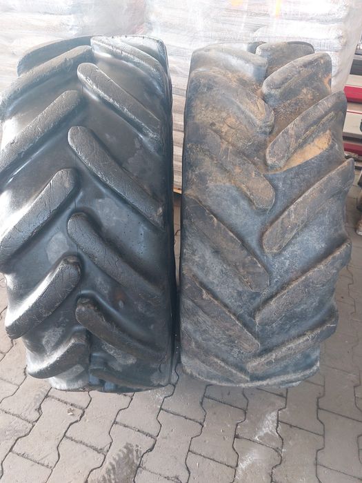 380/70r24 Michelin opony używane rolnicze para