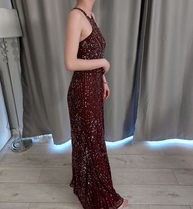 Suknia Lace&Beads roz S