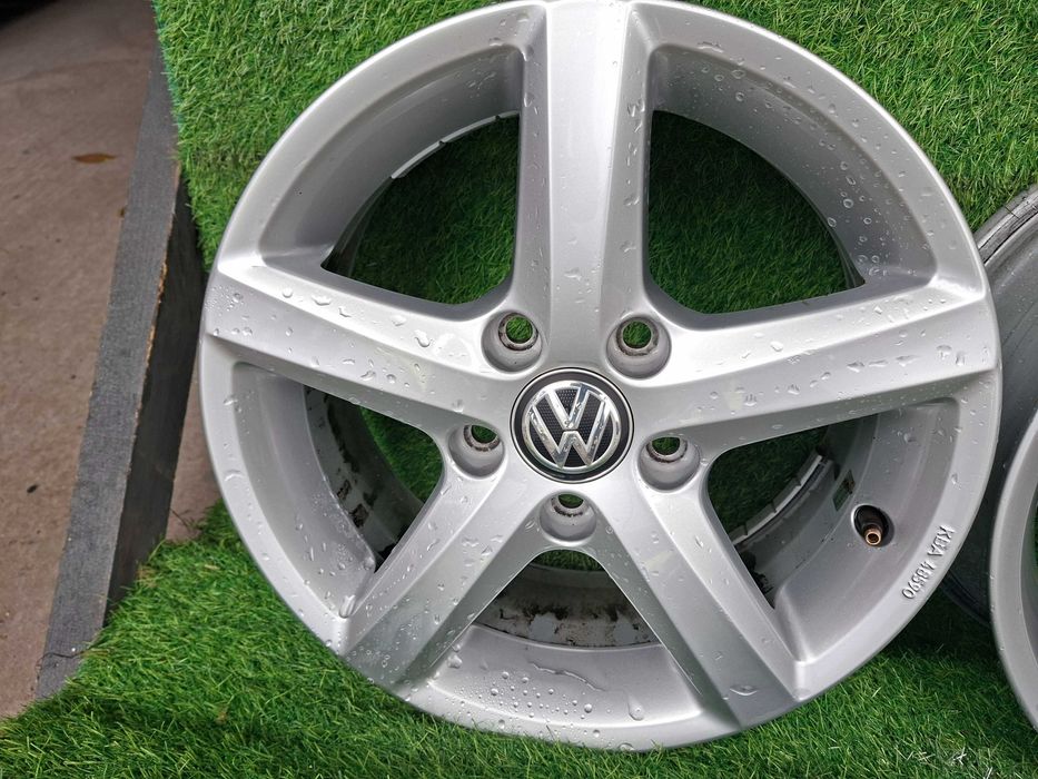[A193] ALUFELGI 15 5x112 ORYGINAŁ VW Golf V,VI,Plus,Touran,Caddy,Jetta