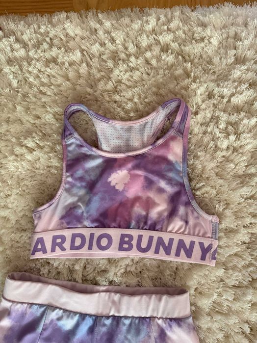 Strój sportowy dla dziewczynki cardio bunny , r.140