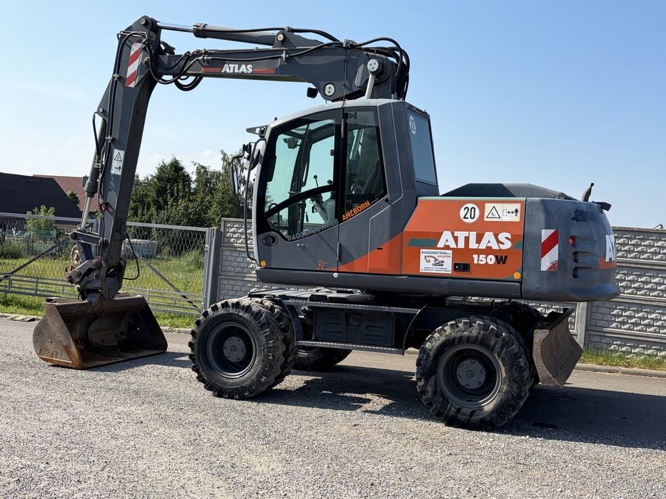 Atlas 150W koparka kołowa BDB Stan zadbana 5300 mth