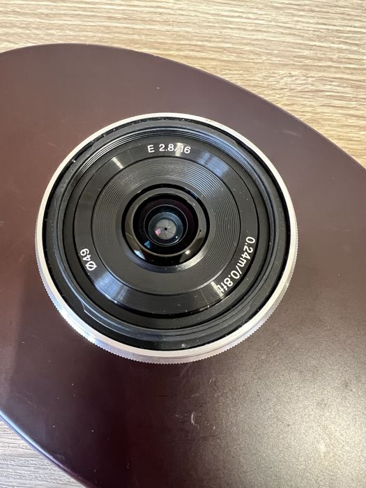 Обьектив Sony 16mm f/2.8