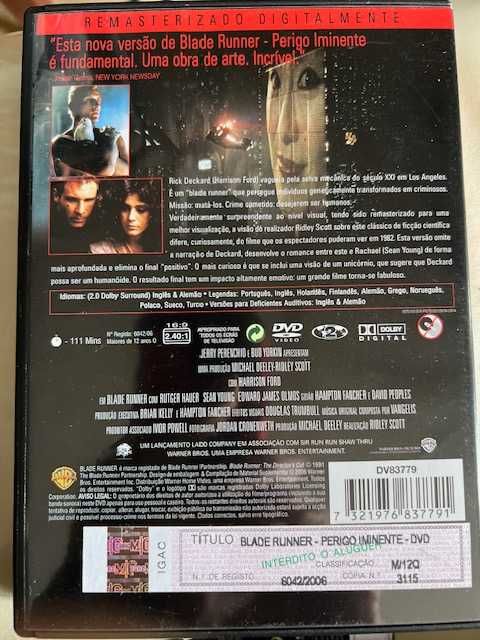 Blade Runner - Perigo Iminente de Ridley Scott