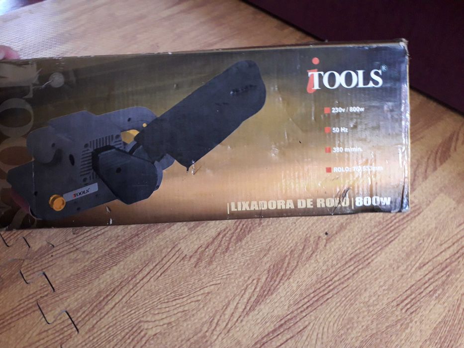 Lixadora de rolo 800w