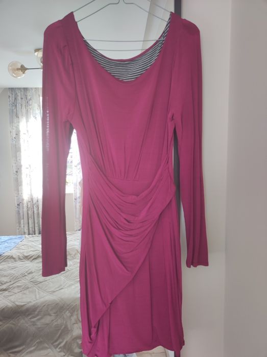 Sukienka różowa bombka