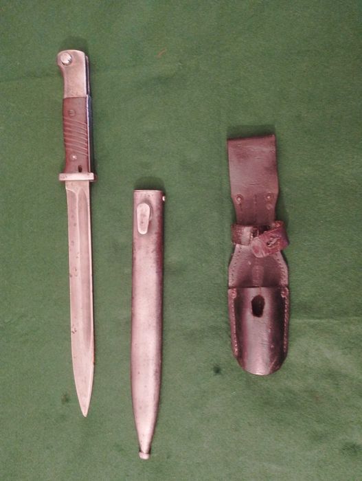 Espada  alemã K98. Segunda Guerra Mundial. 1942.