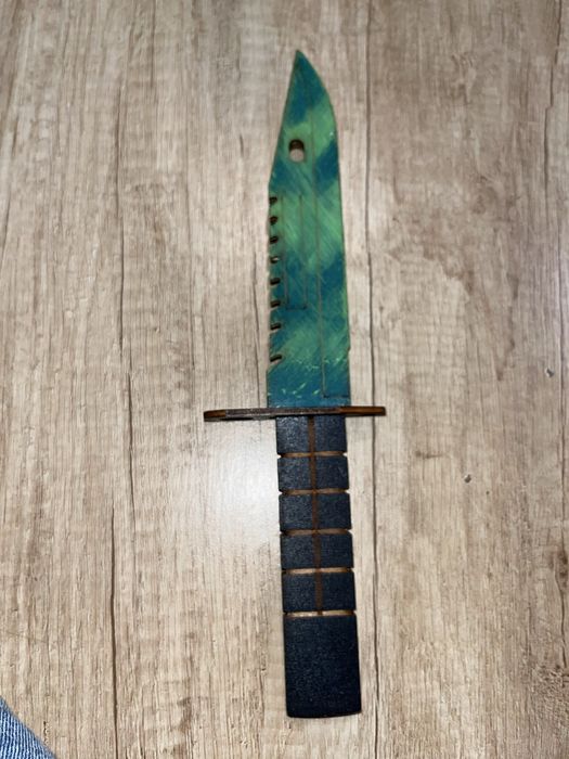 Zielony Drewniany nóż