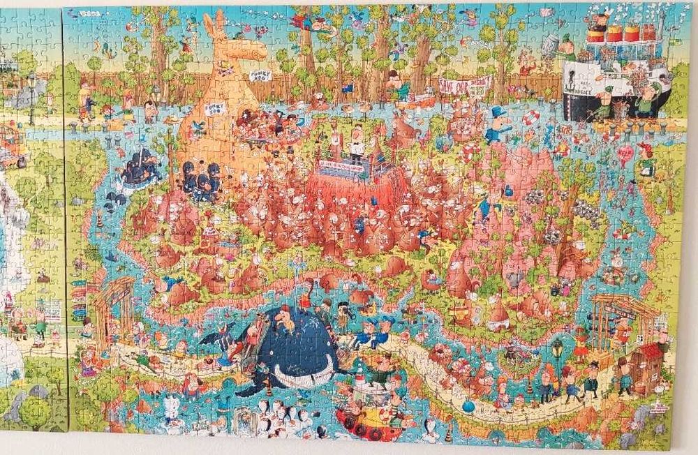 Puzzles Heye Degano Funky Zoo (montados)