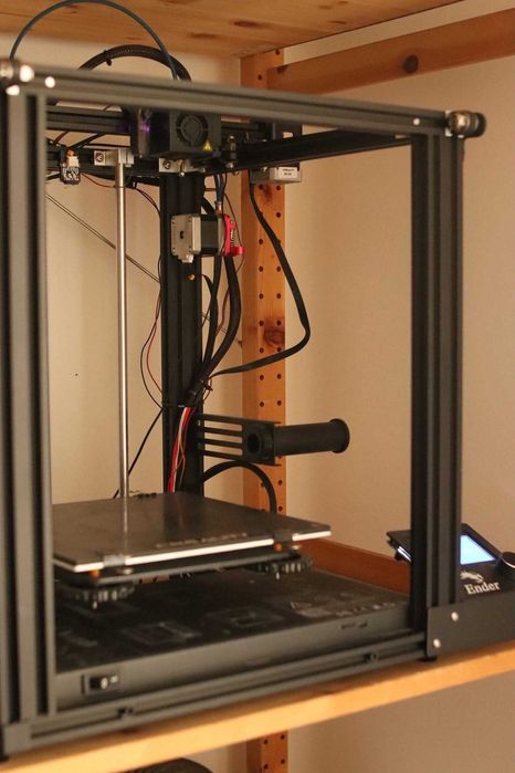 Ender 5 Pro impressora 3D com CRtouch autonivelamento e extras