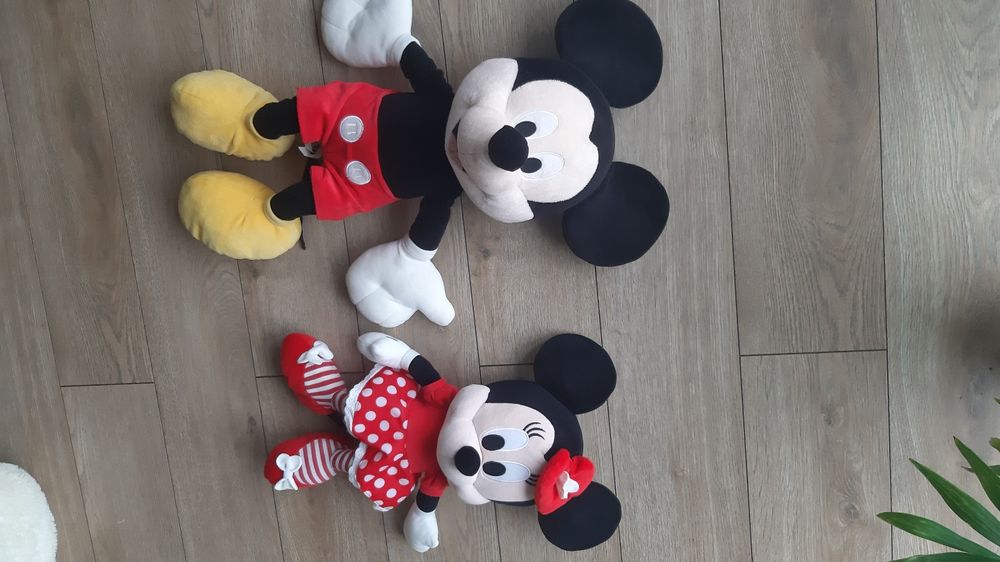 Duże maskotki para Myszka Mickey i Minnie Disney