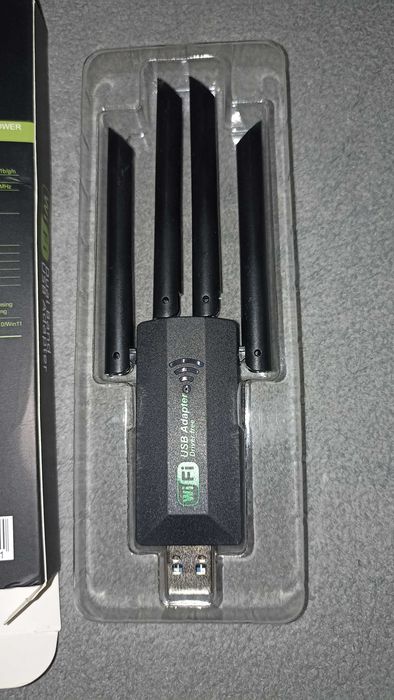 Wi-Fi адаптер Vaorlo 1200Mbps USB3.0 Dual Band 2.4Ghz/5Ghz (RTL8811CU)