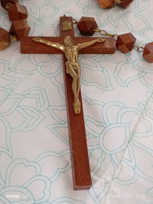 Terço  grande novo decorativo