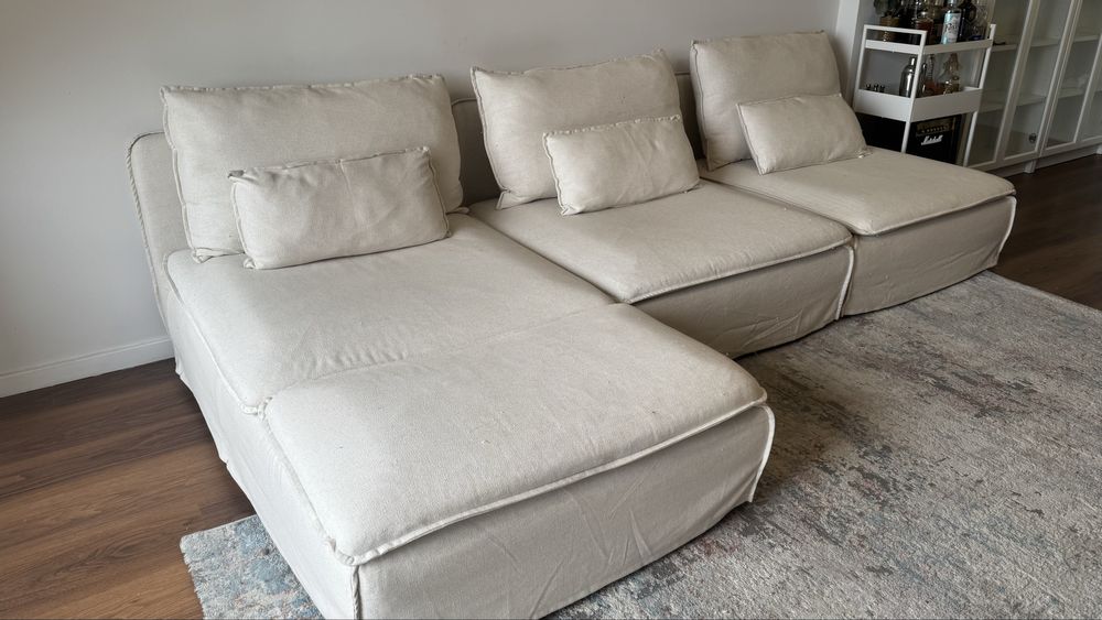 Sofá com Chaise Longue