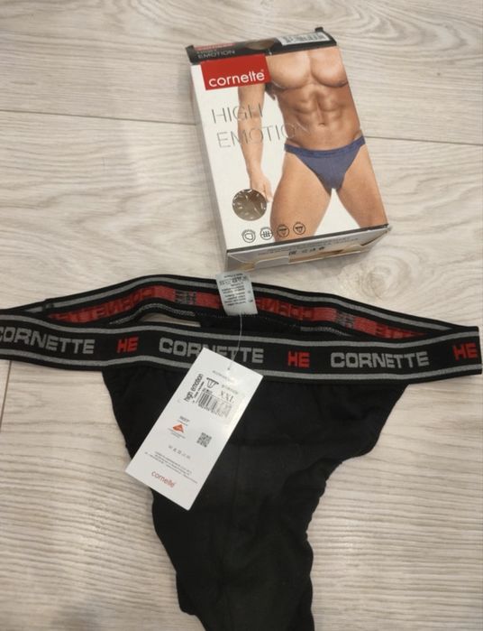 Stringi męskie cornette XXL