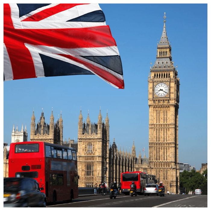 English with a British native speaker.General/business-free trial