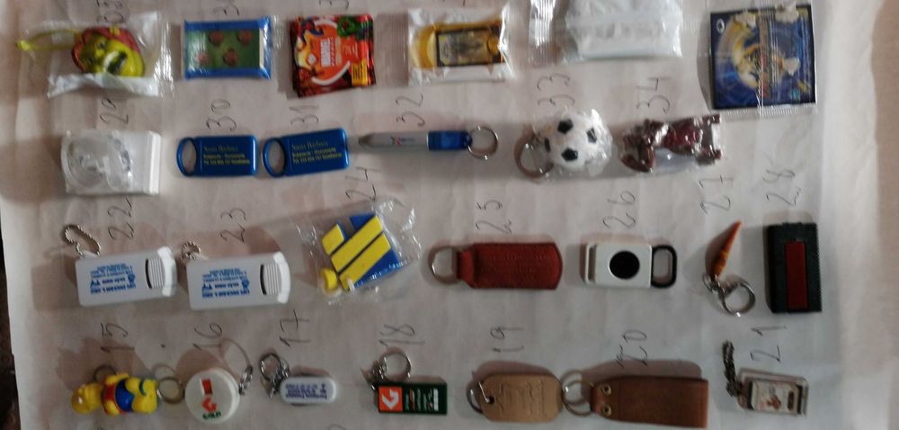 Porta chaves para utilização e colecionadores