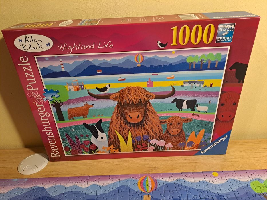 Puzzle Ravensburger "Highland Life" 1000el.