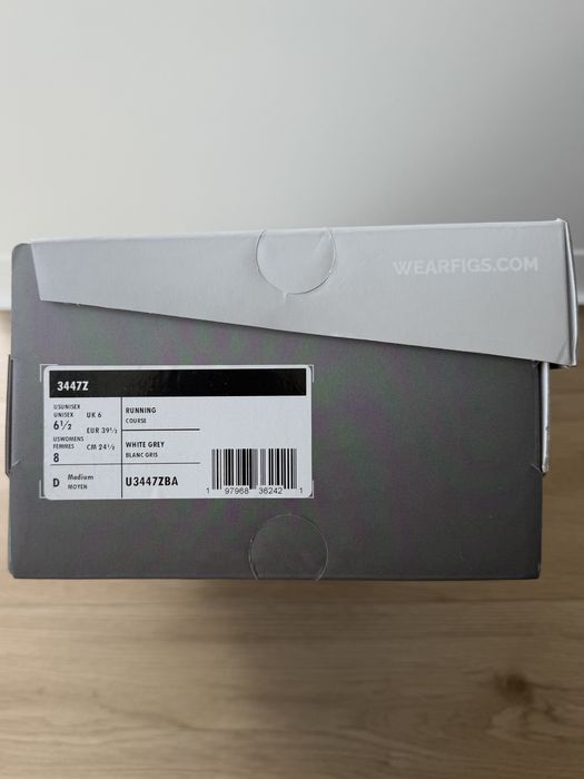 FIGS | New Balance 3447 Zip White — оригінал, нові, 39.5 EU