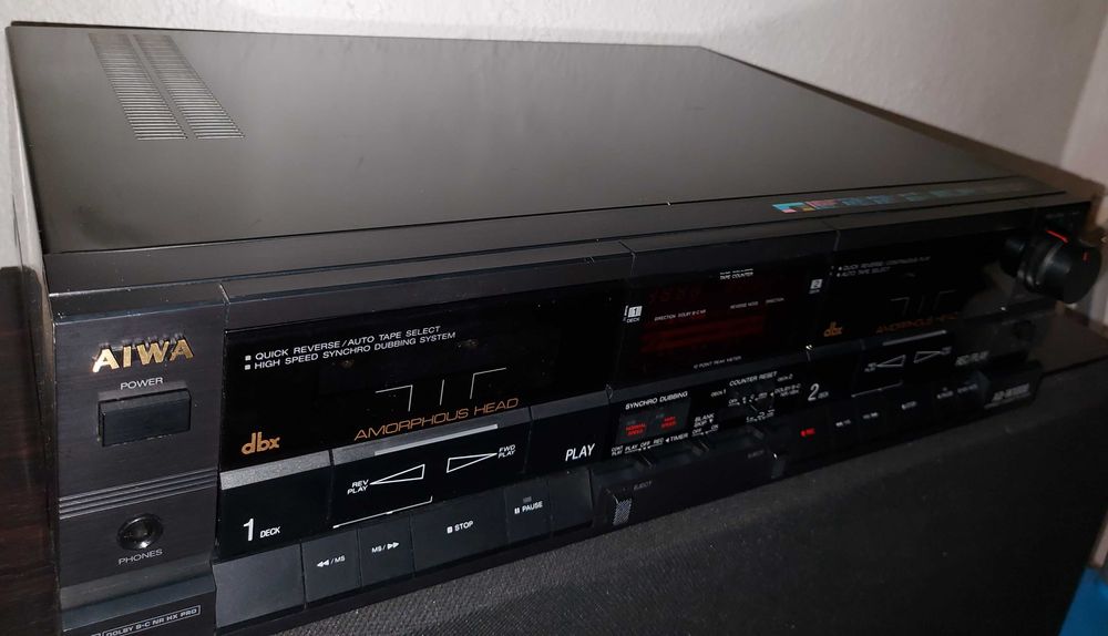 Aiwa AD-WX808 Cassette Deck (1987-90)
