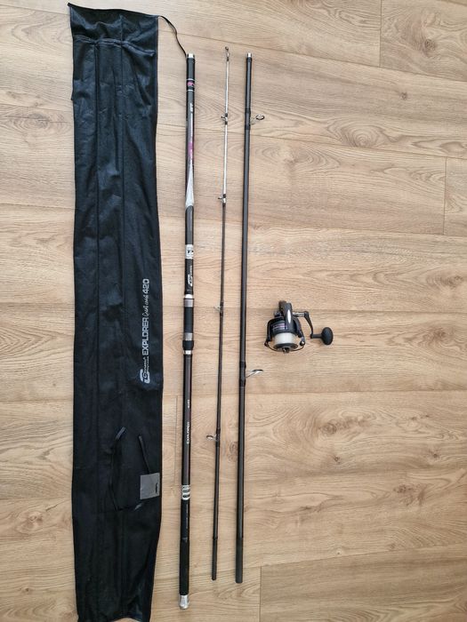 CANA PESCA Cinnetic explorer great coast 420 + Carreto Cinnetic 7000