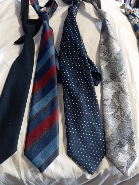 Krawaty męskie Jedwabne