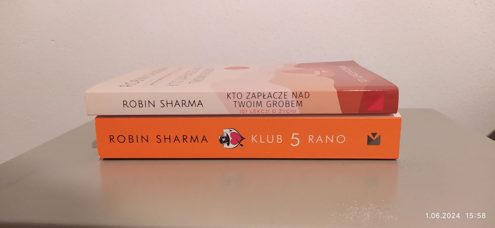 Książki różne, Sharma,i inne