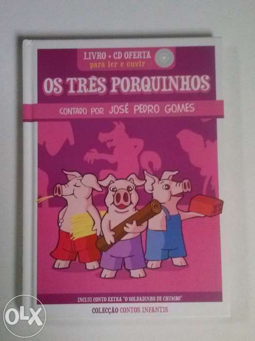 Os três porquinhos contado por José Pedro Gomes