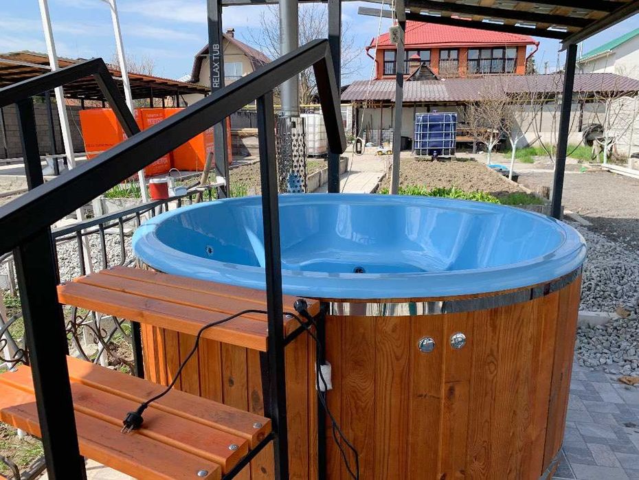 Виробники чанів джакузі. баня сауна Купіль на дрова Мобільна лазня