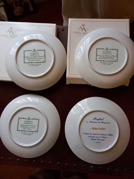 Pratos Vista Alegre e Philae - colecção Natal