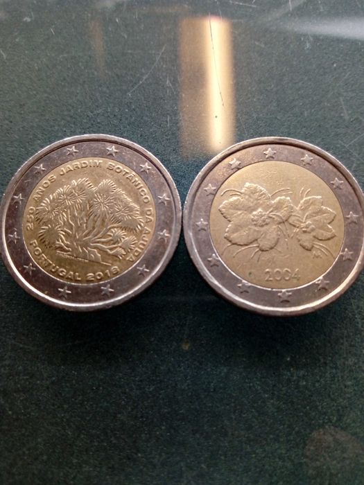 Moedas de 2 € várias