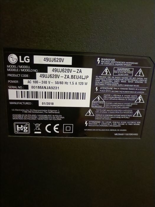 LG Televisão 49"
