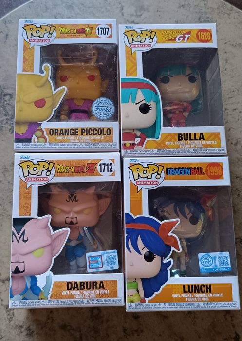 Conjunto Funko Pop Dragon Ball